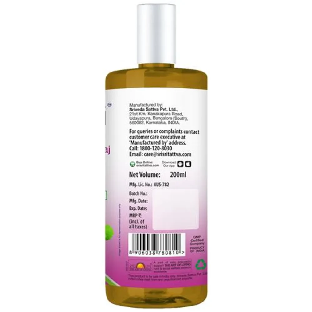 Sri Sri Tattva Brahmi Bhringaraj Taila - Anti Graying, 200 ml-2.webp